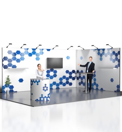 MULTI-FRAME MESSESTAND