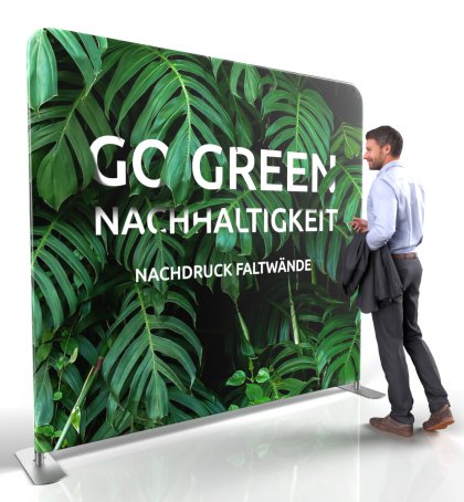 Nachdruck Faltdisplays
