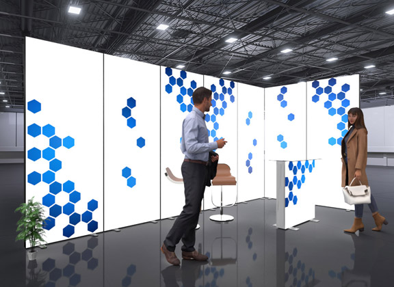 Digitaler Kundenstopper Smart Line