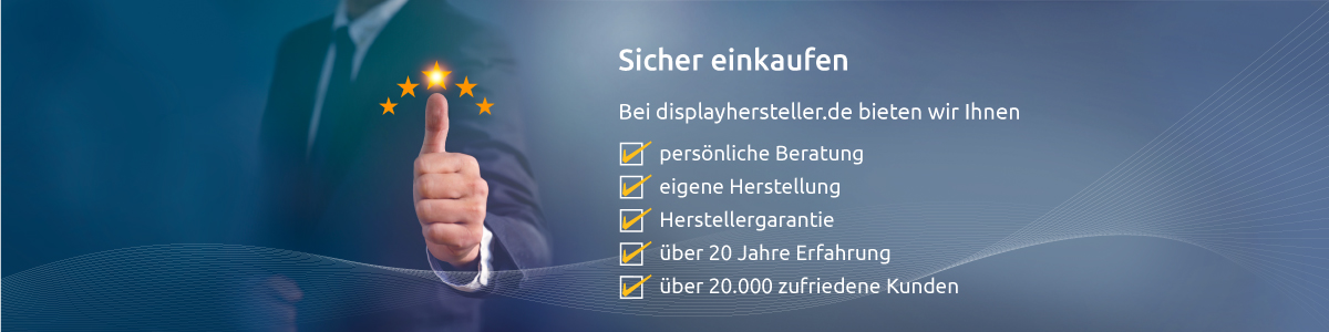 Sicher online einkaufen bei displayhersteller.de