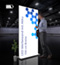 LED Werbewand mit Akku