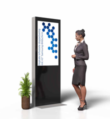 Digital Signage für Apotheken – digitale Kundenkommunikation direkt am Point of Sale Digital Signage in der Apotheke zur Kundeninformation über Angebote und Gesundheitsthemen