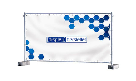 Individuell bedrucktes PVC-Banner nach Maß für den Außenbereich