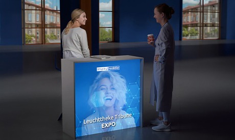 Beleuchtete Theken und Leuchttheken für Event, Messe und POS