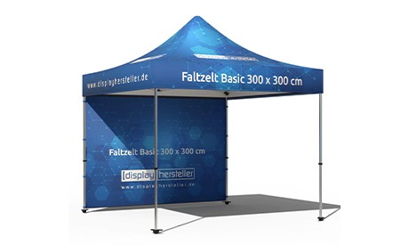 Eventzelt mit Druck für Messe, Festival und Promotion