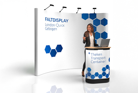 Messeaufsteller – Produktdarstellung