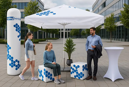 Messemöbel – Produktdarstellung