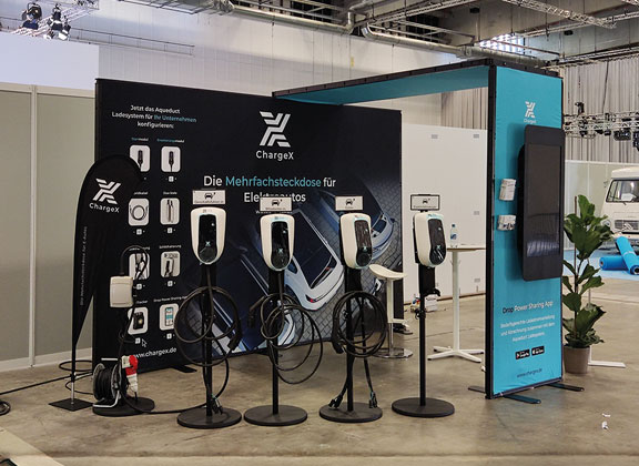 Multi-Frame Messestand mit Arch
