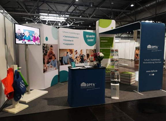 Textil-Evolution Messestand
