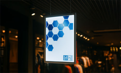 LED-Leuchtrahmen – Produktdarstellung