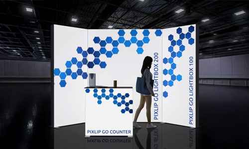LED-Messestände Produktdarstellung