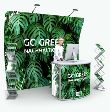 Nachhaltigkeit bei Messeständen