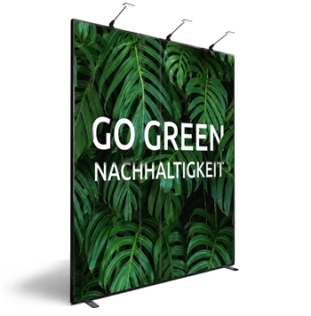 Nachhaltige Messewand Stecksysteme von displayhersteller Nachhaltigkeit bei Messewand Stecksystemen