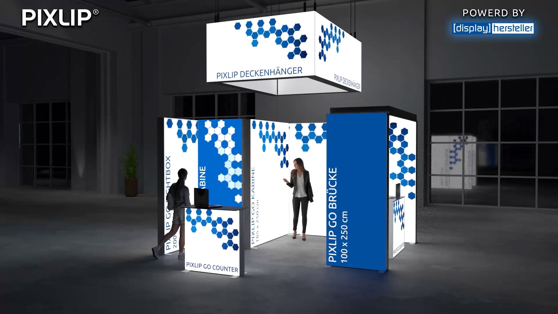 PIXLIP LED-Systeme – Produktvisualisierung