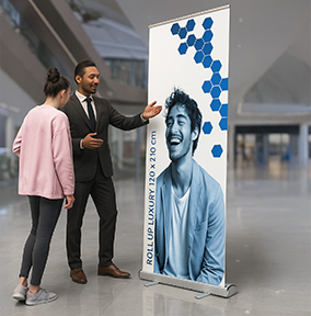Roll-Up Banner – Economy bis Premium