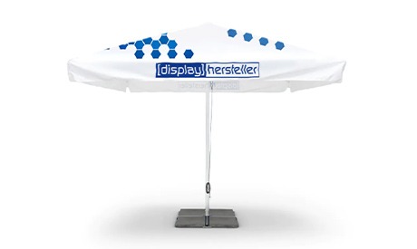Sonnenschirme mit Logo für Gastronomie, Events und Outdoor-Flächen