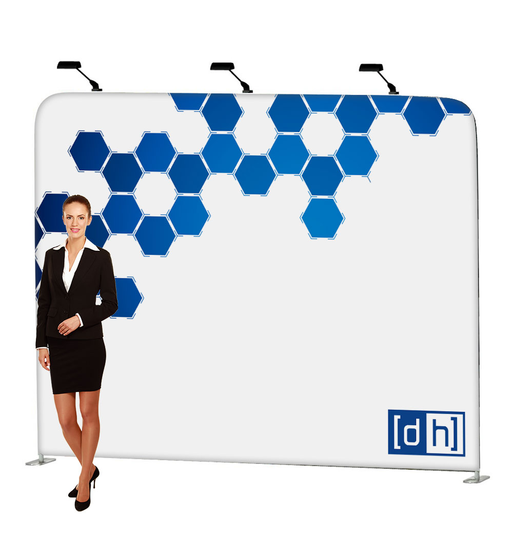 Promotionswand Messestand Messewand Faltdisplay Faltwand Raumteiler 180x200 cm 