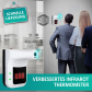 Desinfektionsständer Q Thermo mit Sensor Thermometer