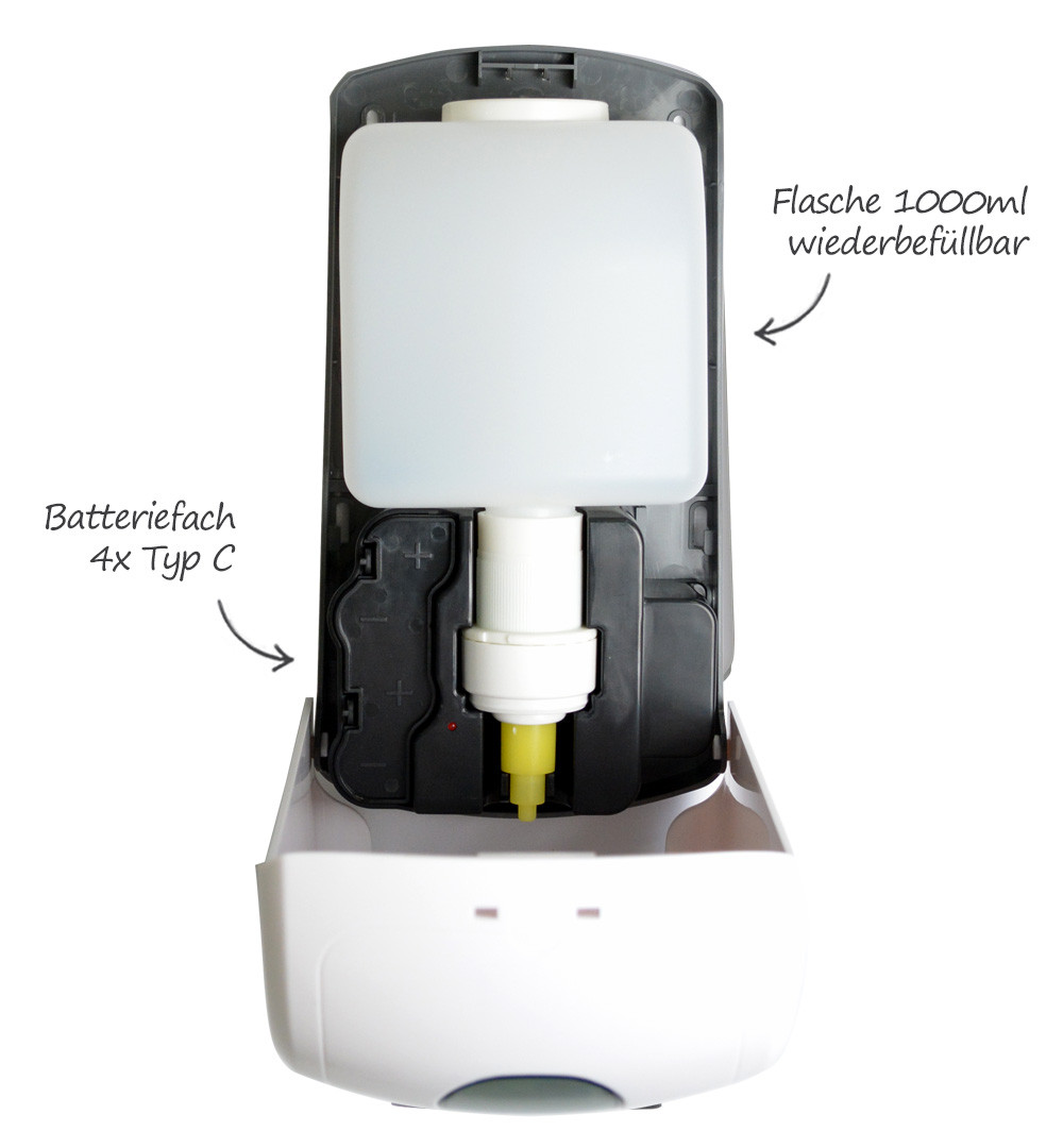 Desinfektionsmittelspender Q mit Sensor Tank