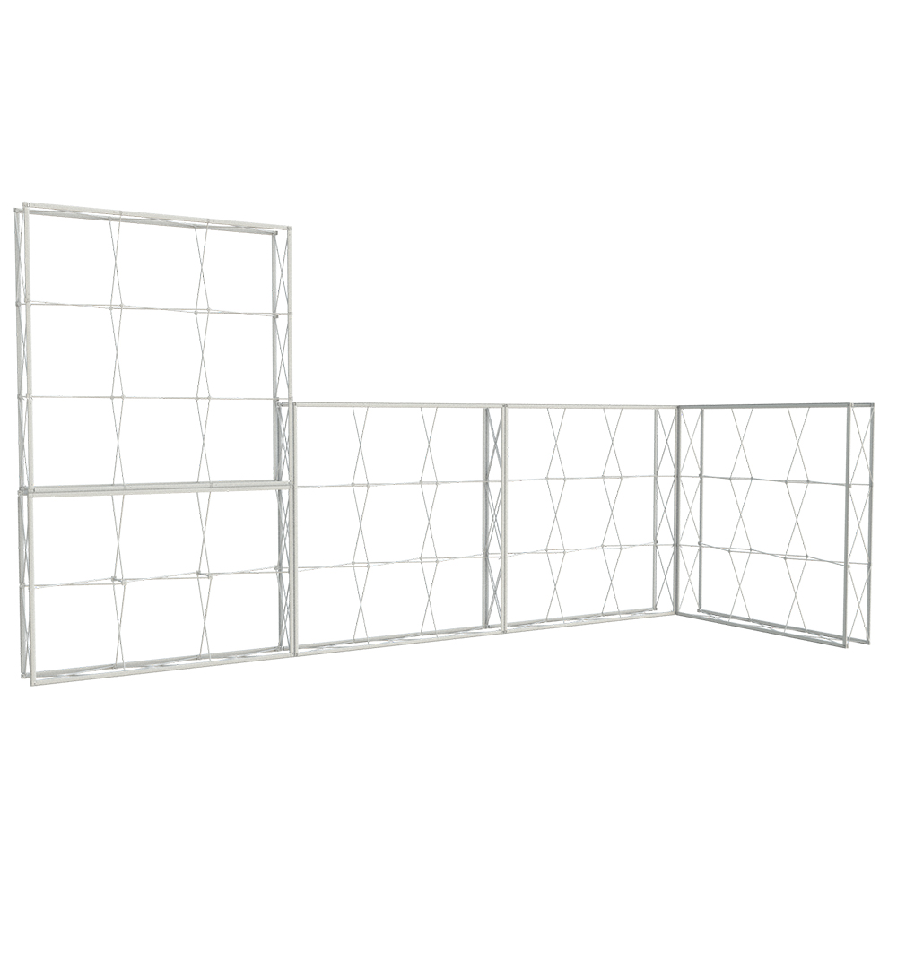 Messestand Faltdisplay Pop-Up MODULAR 104 - Gestell