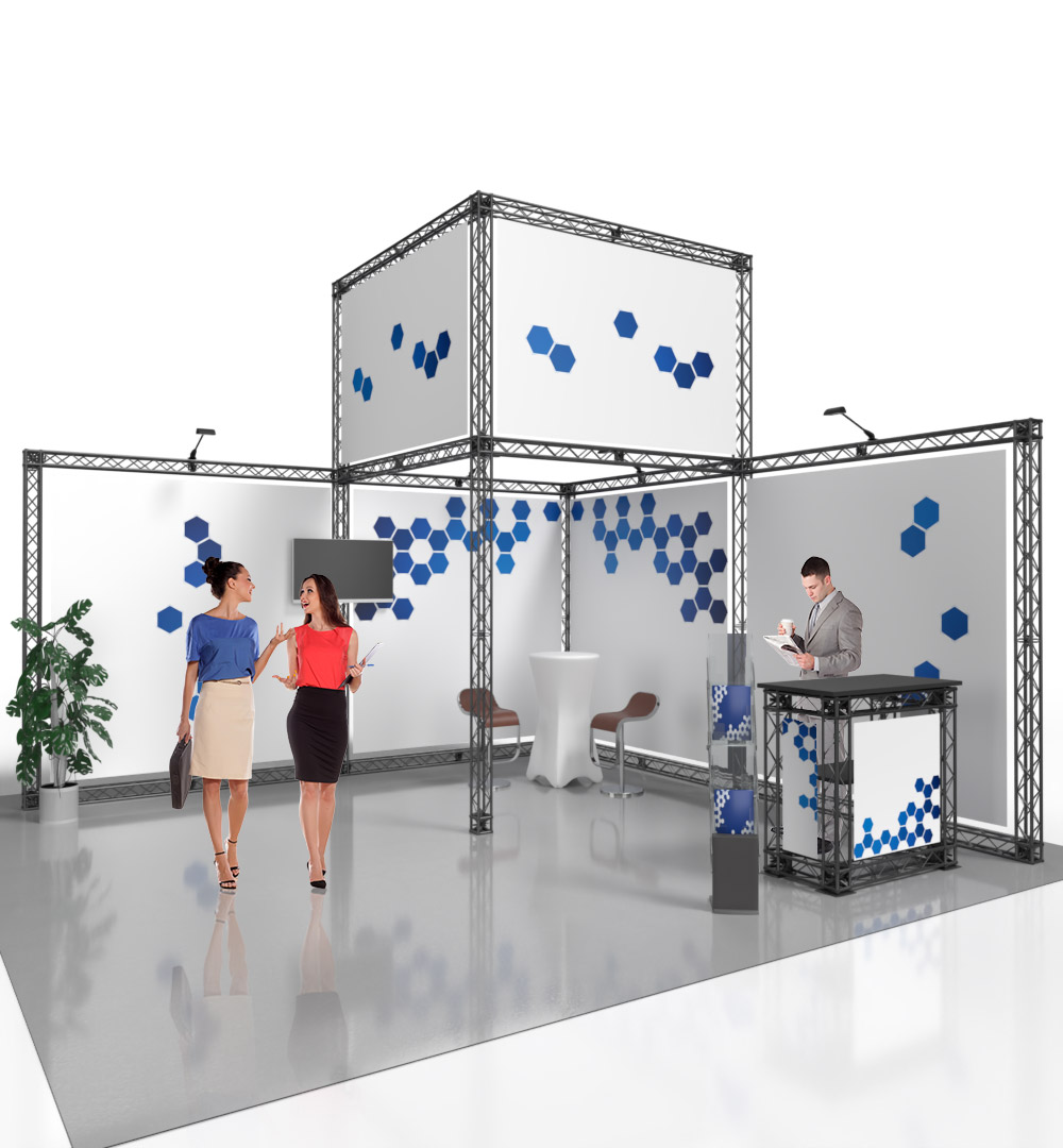 Messestand Traverse L11 Form
