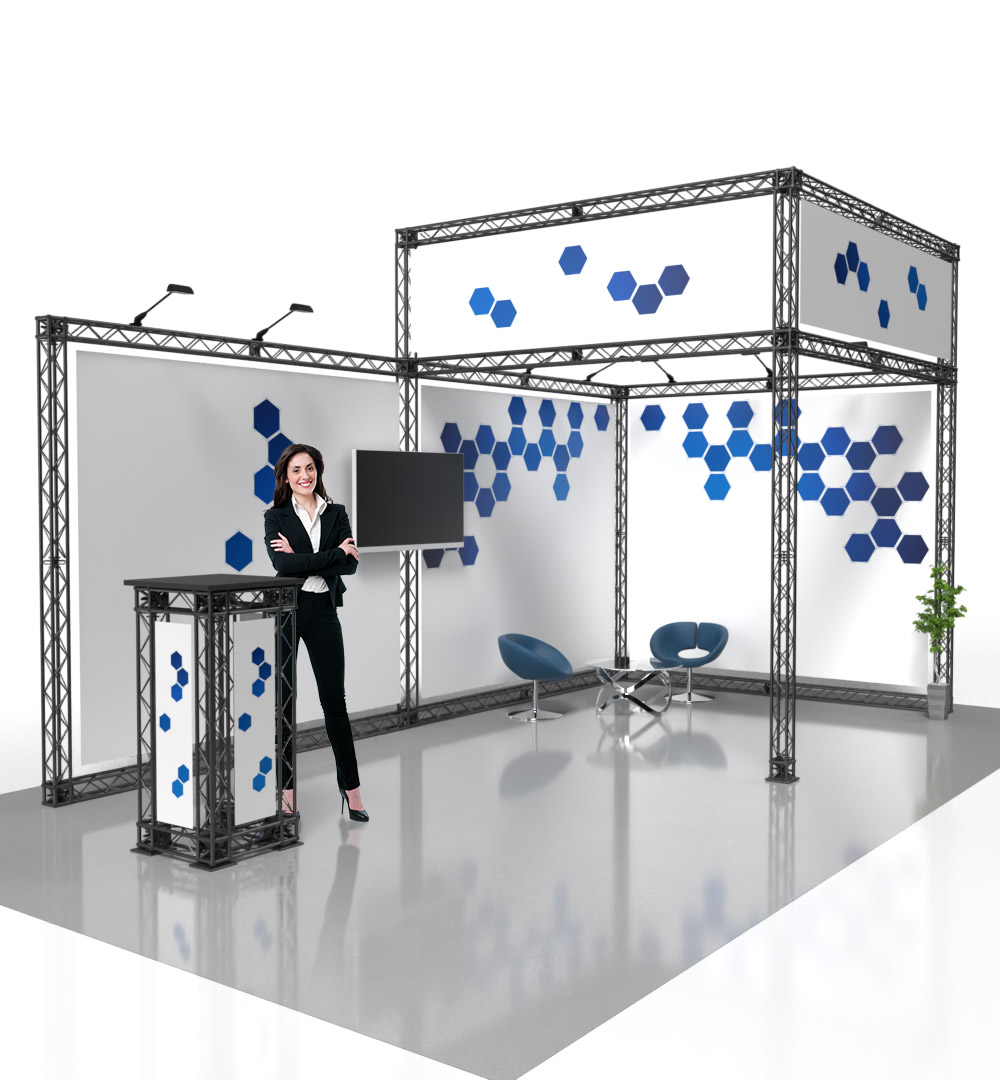 Messestand Traverse L6 Form