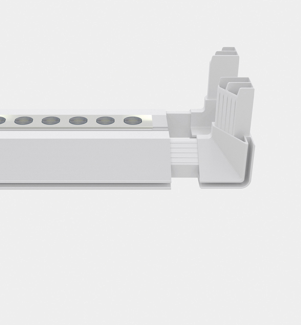 PIXLIP GO Lightbox - Profil mit LED Einheit