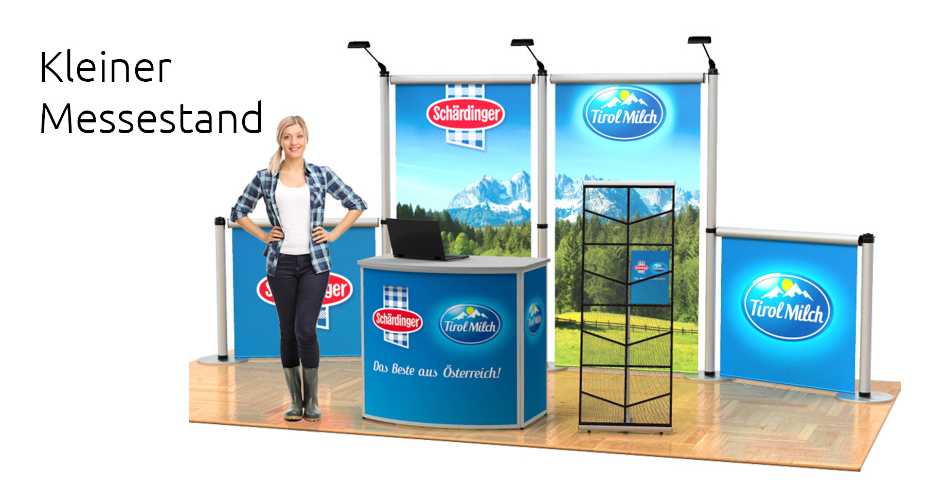 Kleiner Messestand