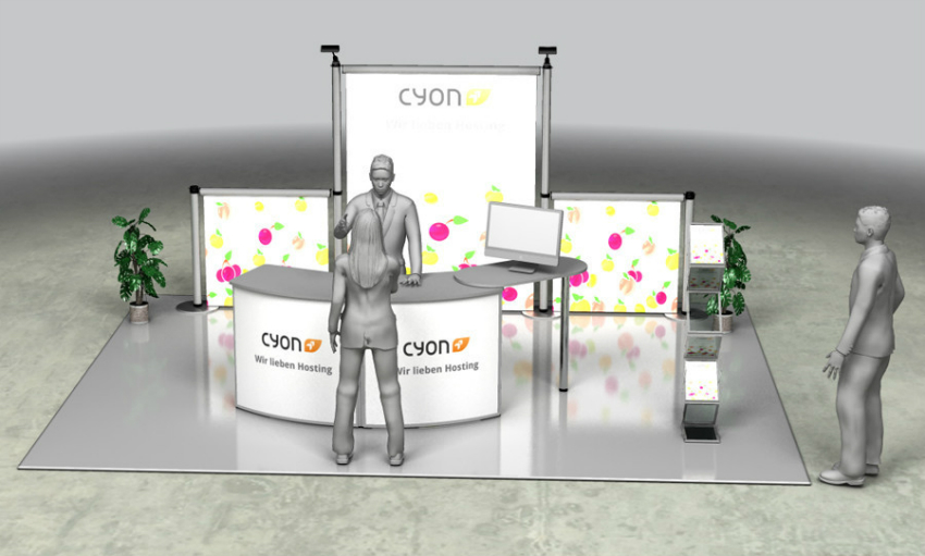 Messestand Roll Up Modular