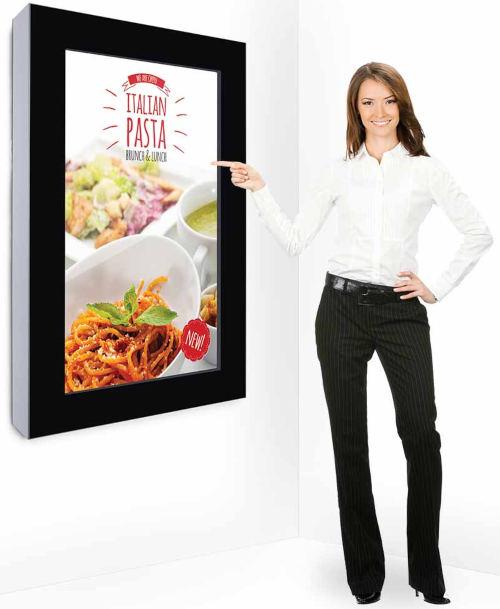 Digital Signage Wanddisplay