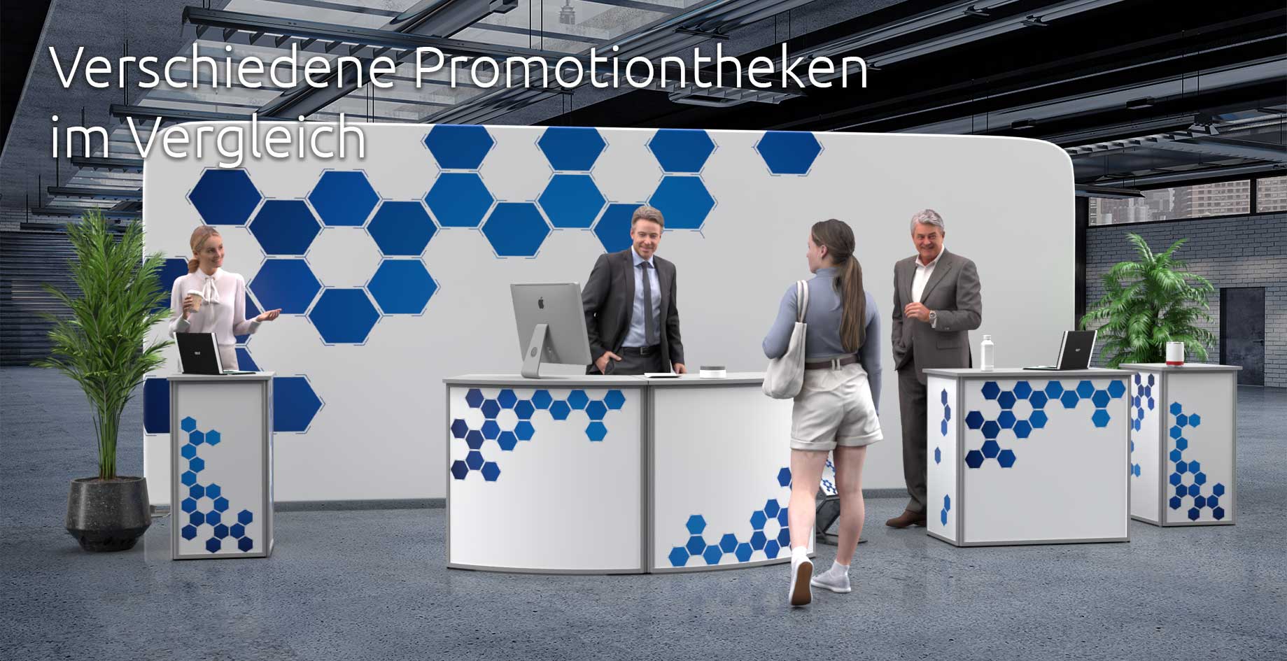 Verschiedene Promotiontheken im Vergleich