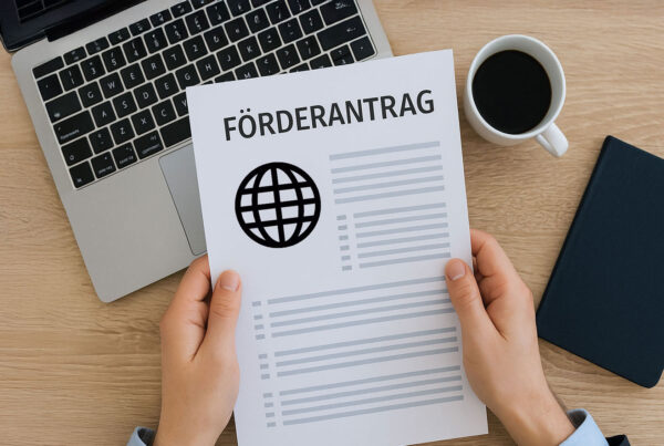 Förderantrag Messen
